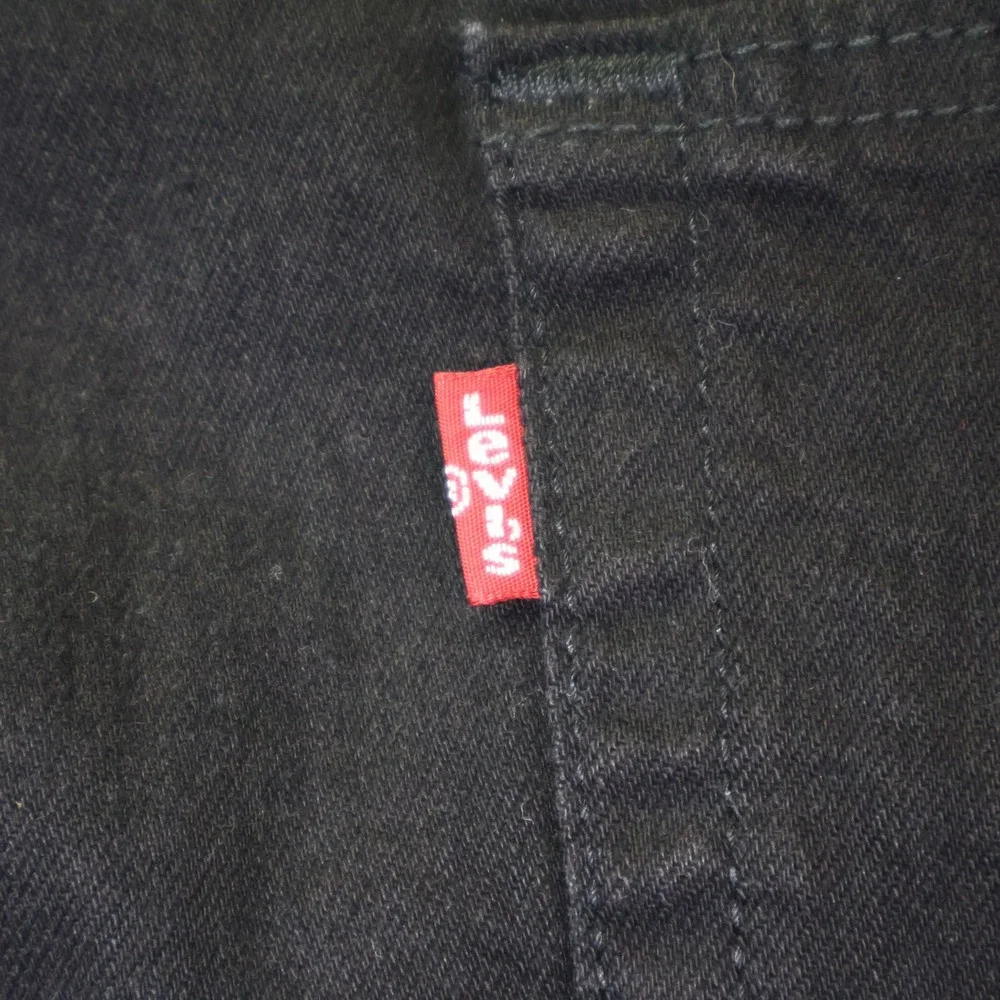 Levis 502 Taper Mens 48x30 Black Flex Stretch Denim Big‎ & Tall Jeans 59684-0000